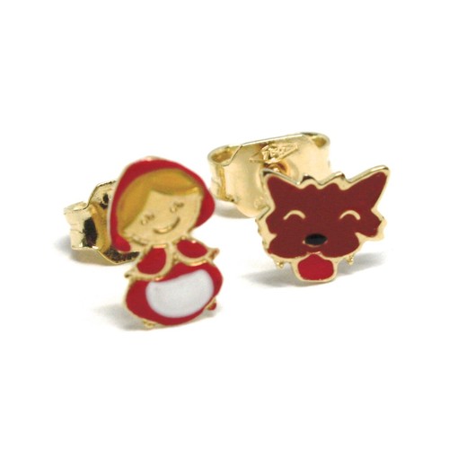 Orecchini lobo oro giallo - lobo,, 750