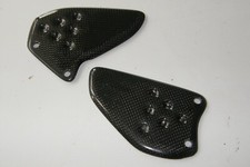 Piastre tallone in fibra di carbonio Honda RC51 VTR SP1 SP2 RVT1000R