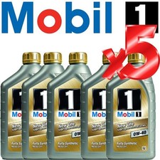 Olio Motore Auto sintetico - Mobil 1 NEW LIFE 0W40  - Offerta 5 Litri in latte d