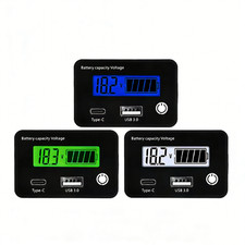 Capacità batteria voltmetro
