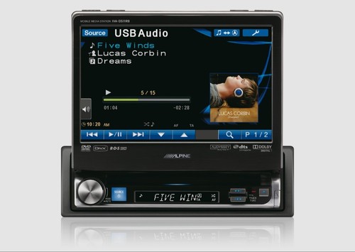 Autoradio alpine din iva - autoradio,