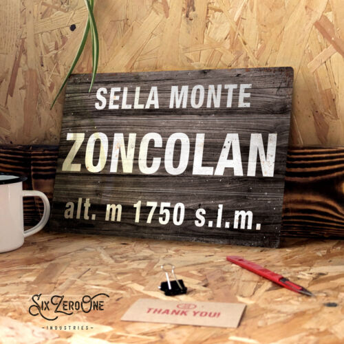 Giro zoncolan metal sign - metal,