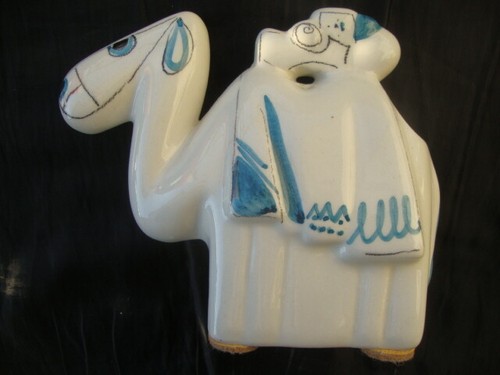Statuetta cammello ceramica - cammello,