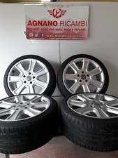 set 4 cerchi ruota in lega 5 FORI DA 18 MARCA (RH) montati su BMW SERIE 3 E90