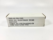 Jan 6112 electron tube - jan,