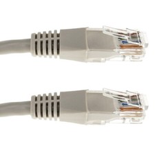 Cavo rete Ethernet Patch Cable RJ45 UTP Cat.5E   0,5 mt./50 cm. Grigio