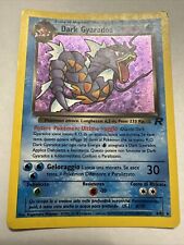 ?POKÉMON Dark Gyarados 8/82 Team Rocket Rara Holo Unlimited ITA Vintage?