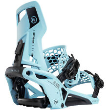 Nidecker Supermatic Attacchi Snowboard Operatori di Hedge Dual Voce Cyan Blu Neu