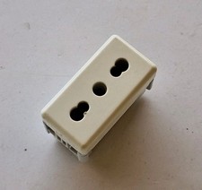 GEWISS GW20203 presa spina bipasso bivalente 10/16A System White