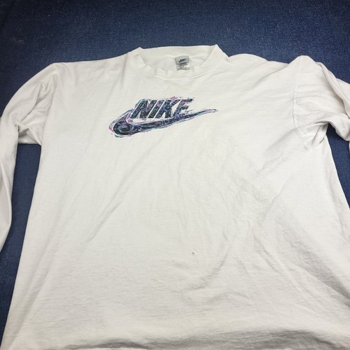 Shirt vintage nike silver - vintage,