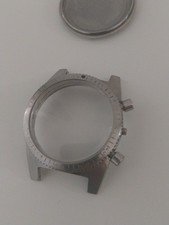 Cassa acciaio diver per Valjoux 72-23