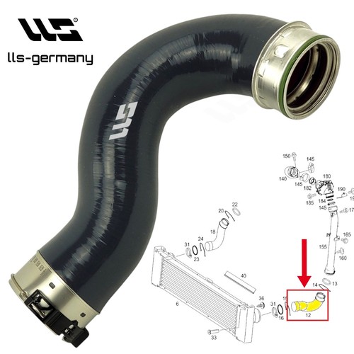 Tubo turbo intercooler per