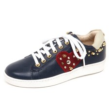 E1442 sneaker bimba blu