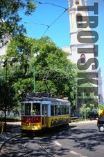 35mm Slide PORTUGAL Lisbon Lisboa Tram Strassenbahn 541 2002 Portuguese Original
