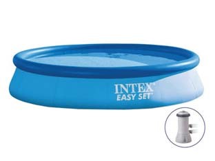 Piscina easy set rotonda - piscina,