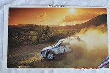 POSTER LANCIA DELTA S4 MARTINI