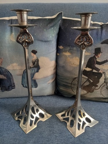 Vintage rara coppia candelabri - coppia,