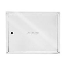 SPORTELLO PER CONTATORE ACQUA 60 x 50 x 2 LAMIERA ZINCATA