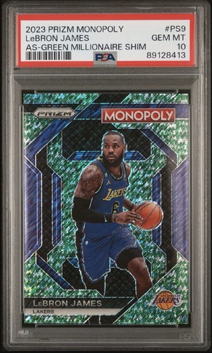 2023 prizm monopoly - prizm, lebron