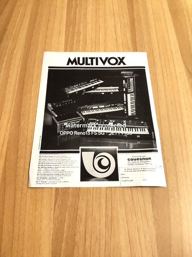 1979 multivox keyboards - 1979,