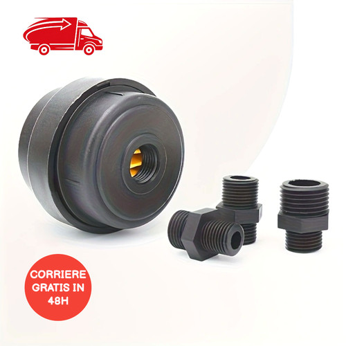 Silenziatore compressore aria