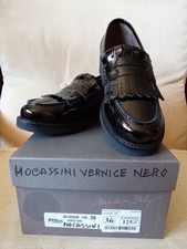 Nero Giardini Mocassini donna nero vernice numero 36 - Nuovi