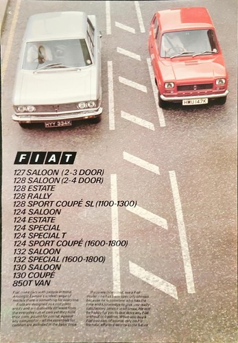 Fiat 127 128 124 - , 132