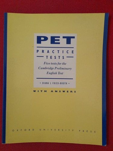 Libro pet practice tests - "pet,