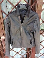 giubbotto vera pelle stile rockabilly