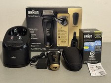 BRAUN Series 9 Sport + 9350CC Wet & Dry Clean & Charge System & POWER CASE NUOVO