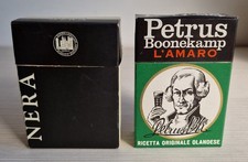Bottigliette Da Collezione Di Amaro Petrus Boonekamp E Grappa Nera 