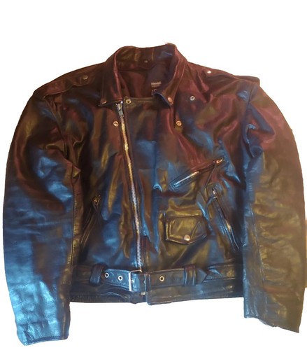 Giacca moto biker uomo vintage