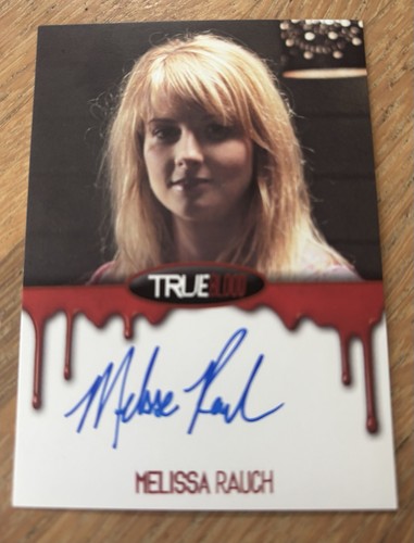 Scheda autografa melissa rauch - melissa,