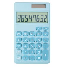 Display LCD blu 8 cifre