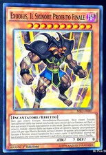 EXODIUS IL SIGNORE PROIBITO FINALE in Italiano MIL1-IT007  Comune YUGIOH