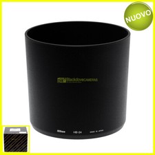 Nikon paraluce HB-24 per obiettivo AF-D Nikkor 80/400mm f4,5-5,6 VR. Parasole