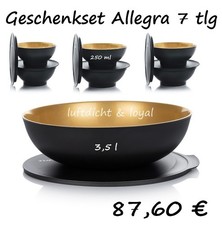Tupperware allegra gold set - tupperware,