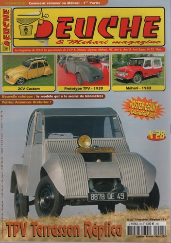 Deuche mehari magazine 28 - deuche,