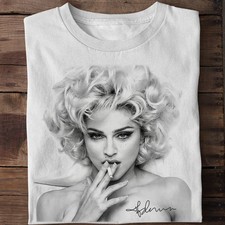 T-shirt Madonna cantante nuova