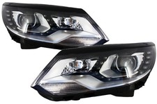 Fari LED DRL per VW Tiguan MK I Facelift 12-15 OEM Xenon Design