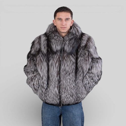 Giacca pelliccia foux - , argento