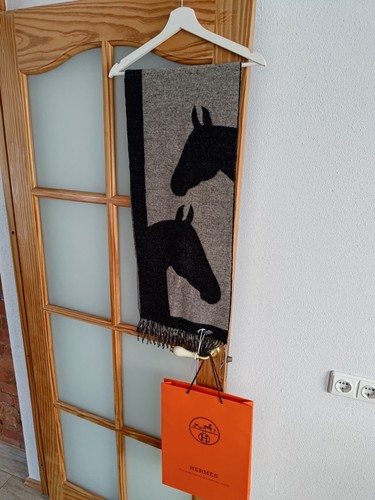 Sciarpa hermes cashmere con - sciarpa, in