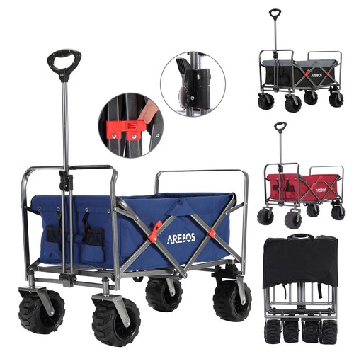 Arebos carrello pieghevole - carrello, con
