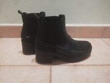 STIVALETTI PRIMA DONNA NR 36 NERO CON BRILLANTINI