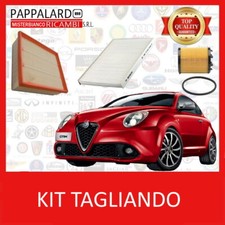 KIT TAGLIANDO 3 FILTRI PER ALFA ROMEO MITO 1.4 T-JET 2008 - 2011