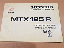 CATALOGO RICAMBI HONDA MTX 125