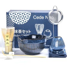 Set 7 pezzi frusta matcha con