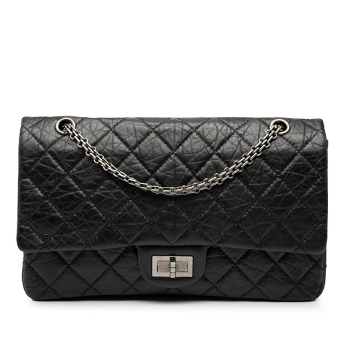 Chanel matelassé vieilli cuir - chanel,