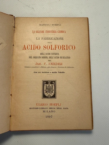 Libro antico 1897 manuale - 1897,