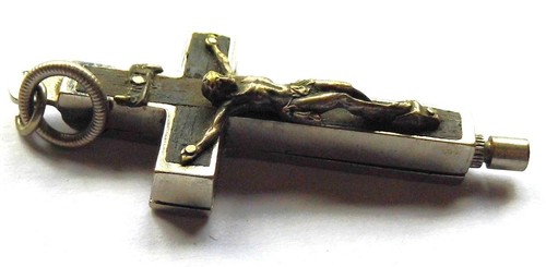 Antico reliquiario crocifisso
